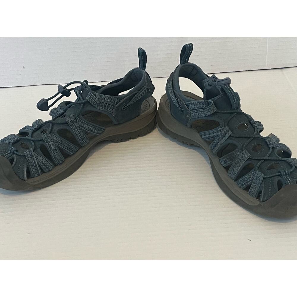 Keen Women's Drawstring Waterproof Outdoor Hiking Sandals Blue Gray Sz 8.5 - Picture 3 of 7